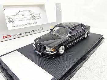 Amazon | Master 1/64 ベンツ 560SEL W126 黒 | ミニカー・ダイ